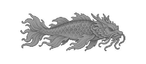 Jade Dragon Koi